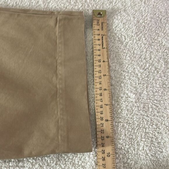 ReDone Pants womens size 31 washed khaki Y2K 90s wide leg cotton High rise New - Picture 13 of 13